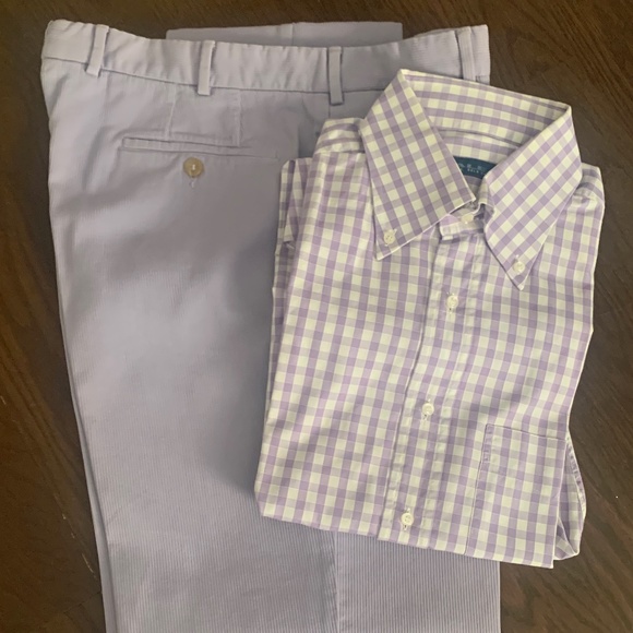 Men's Incotex Summer casual dress cotton pant - Picture 11 of 12